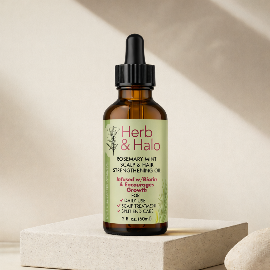 Natural Rosemary Hair Growth Oil